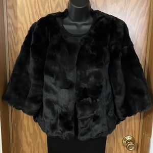 Black Faux Fur